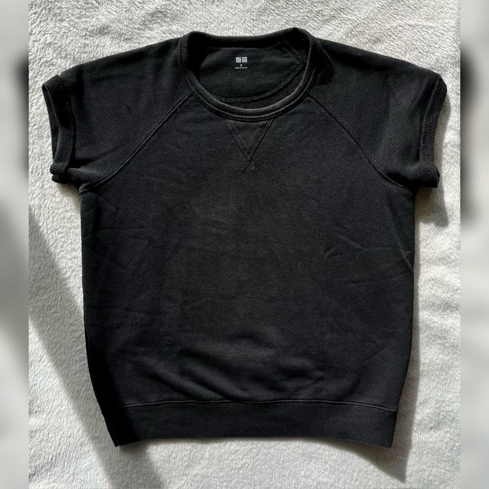 Black Short-Sleeved T-Shirt